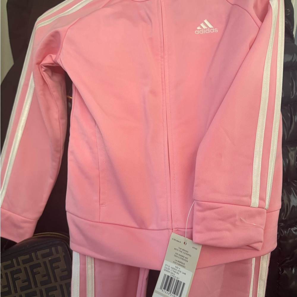 adidas Kids Pink Matching Set